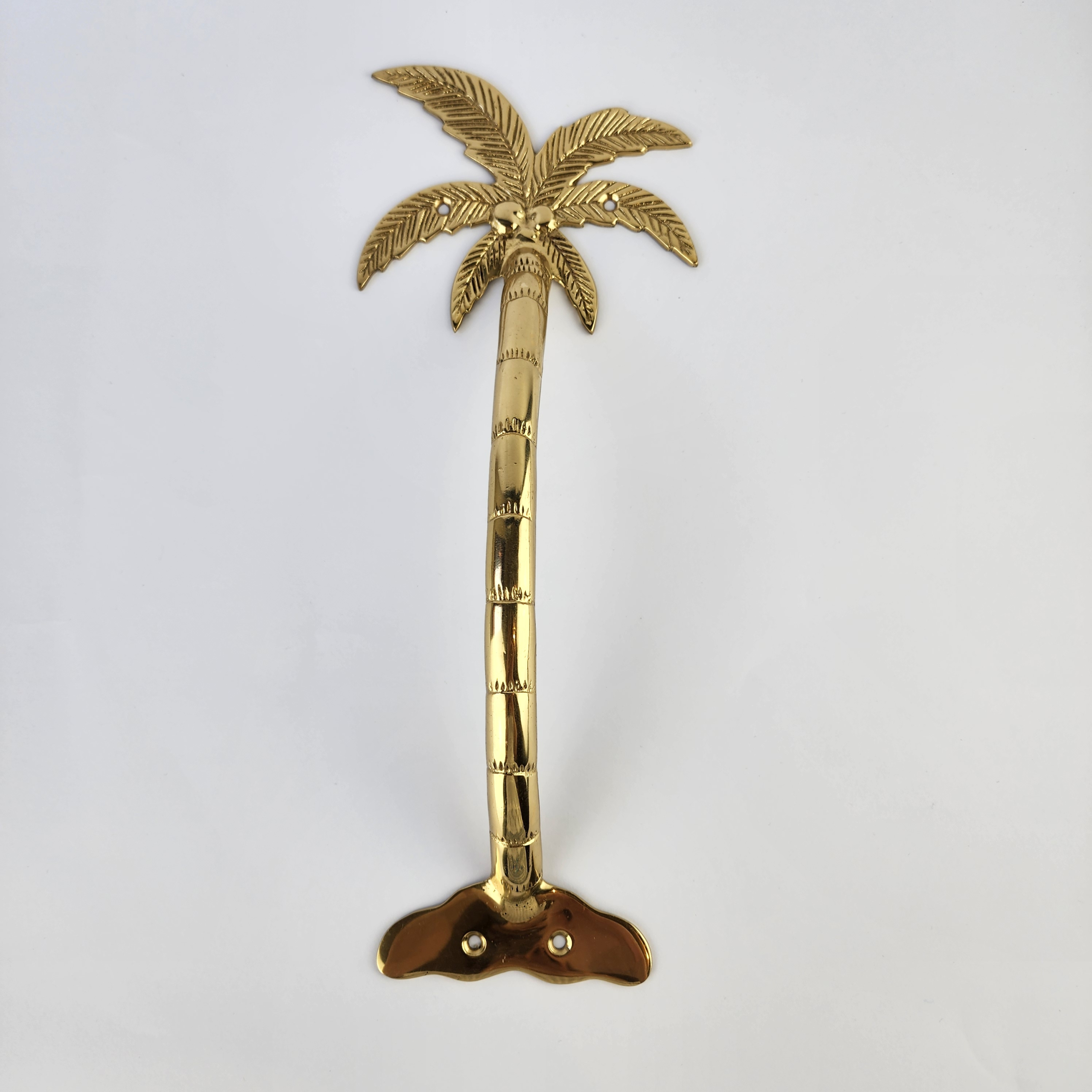 2 Palm Handle 33cm Brass Door Handle Strong Hollow Inside - Image 4