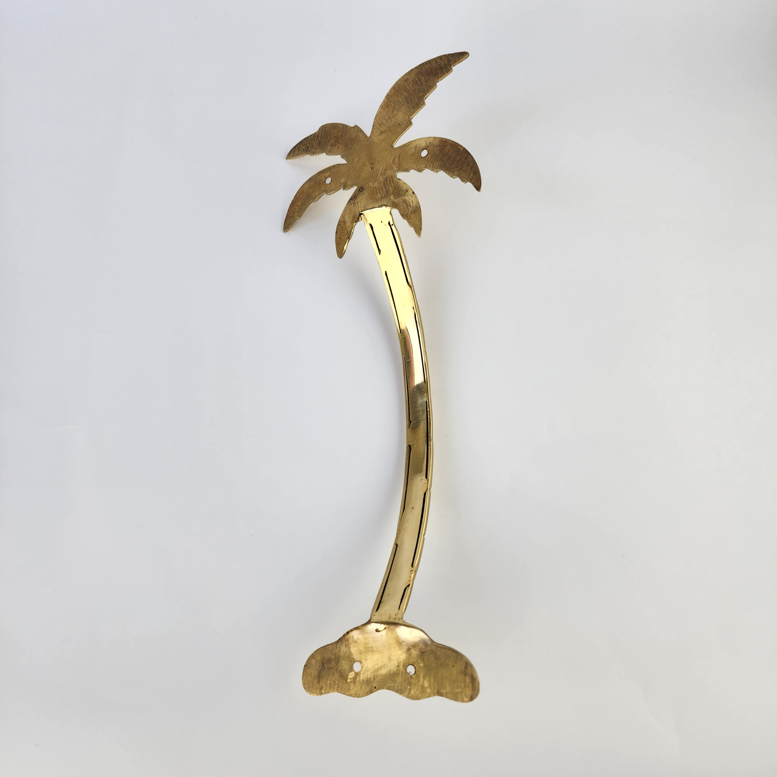 2 Palm Handle 33cm Brass Door Handle Strong Hollow Inside - Image 6