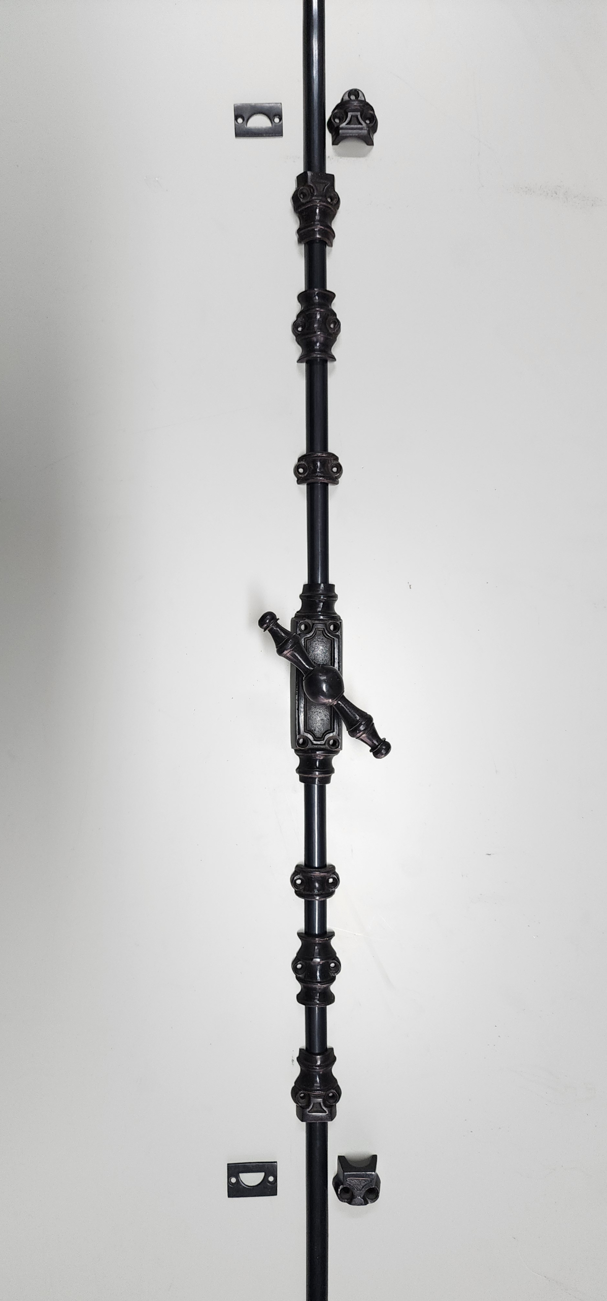 T Round SMALL Knob - Cremone Bolt 110" inches total long with Plain Knuckels - Image 5