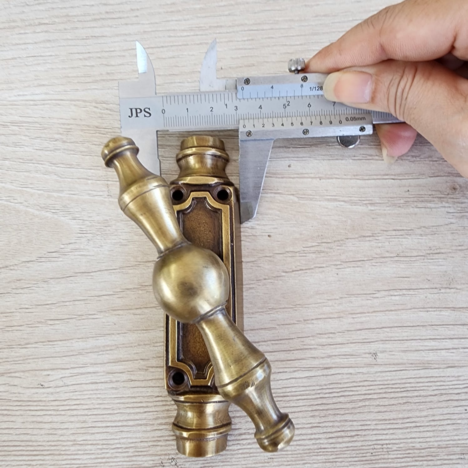 T Round SMALL Knob - Cremone Bolt 110" inches total long with Plain Knuckels - Image 12