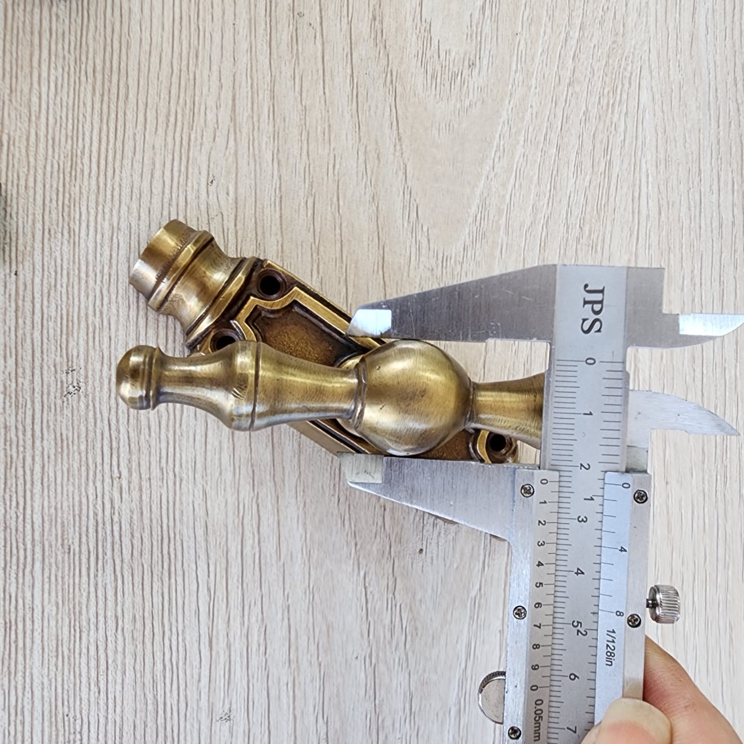 T Round SMALL Knob - Cremone Bolt 110" inches total long with Plain Knuckels - Image 13