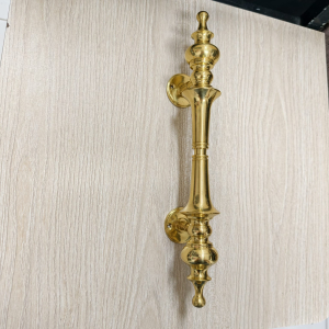20 of Spun Pull Door Handle Slim 30cm face fixing made real brass Hollow inside